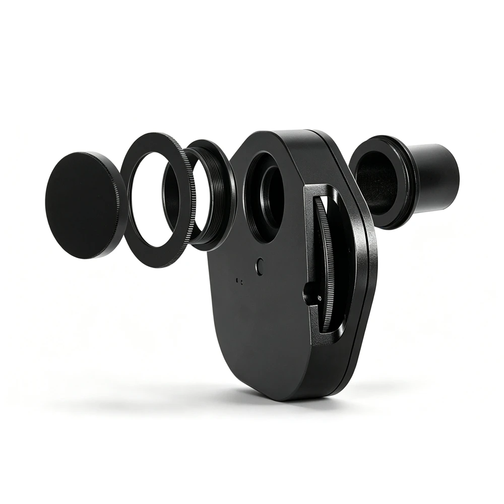 1.25''/2" Multiple 5-Position Fitting Full Metal Filter Wheel Astronomy Telescope Accessory