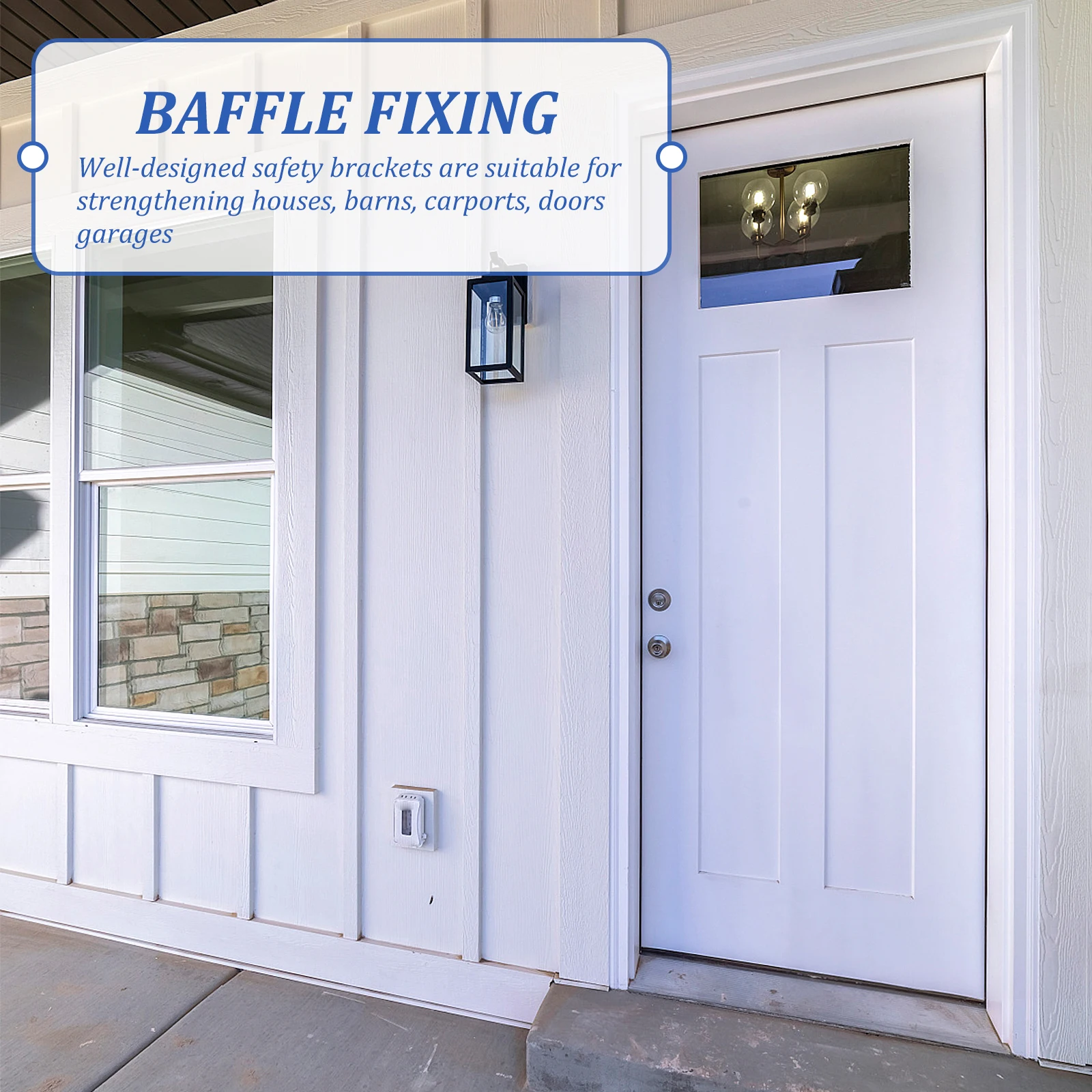 

Stainless Steel Wall Mount Brackets for Shelf Storage Heavy Duty Durable Anti Rust Indoor Outdoor Bracket Fixing Hardware