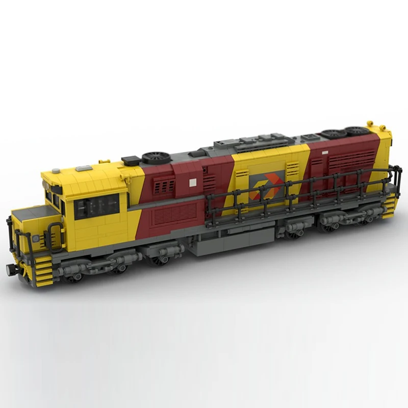 نموذج سيارة المدينة MOC قوالب بناء السكك الحديدية فئة 2300 هدايا التكنولوجيا المعيارية عطلة تجميع ألعاب أطفال البدلة