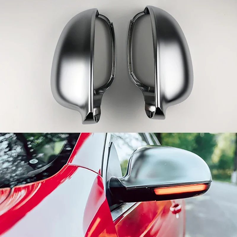 

Side Wing Mirror Covers Caps For VW Golf5 GOLF 5 MK5 Passat B6 R36 B5.5 GTI Jetta 5 Accessorie Sharan Golf Plus Variant EOS 2007