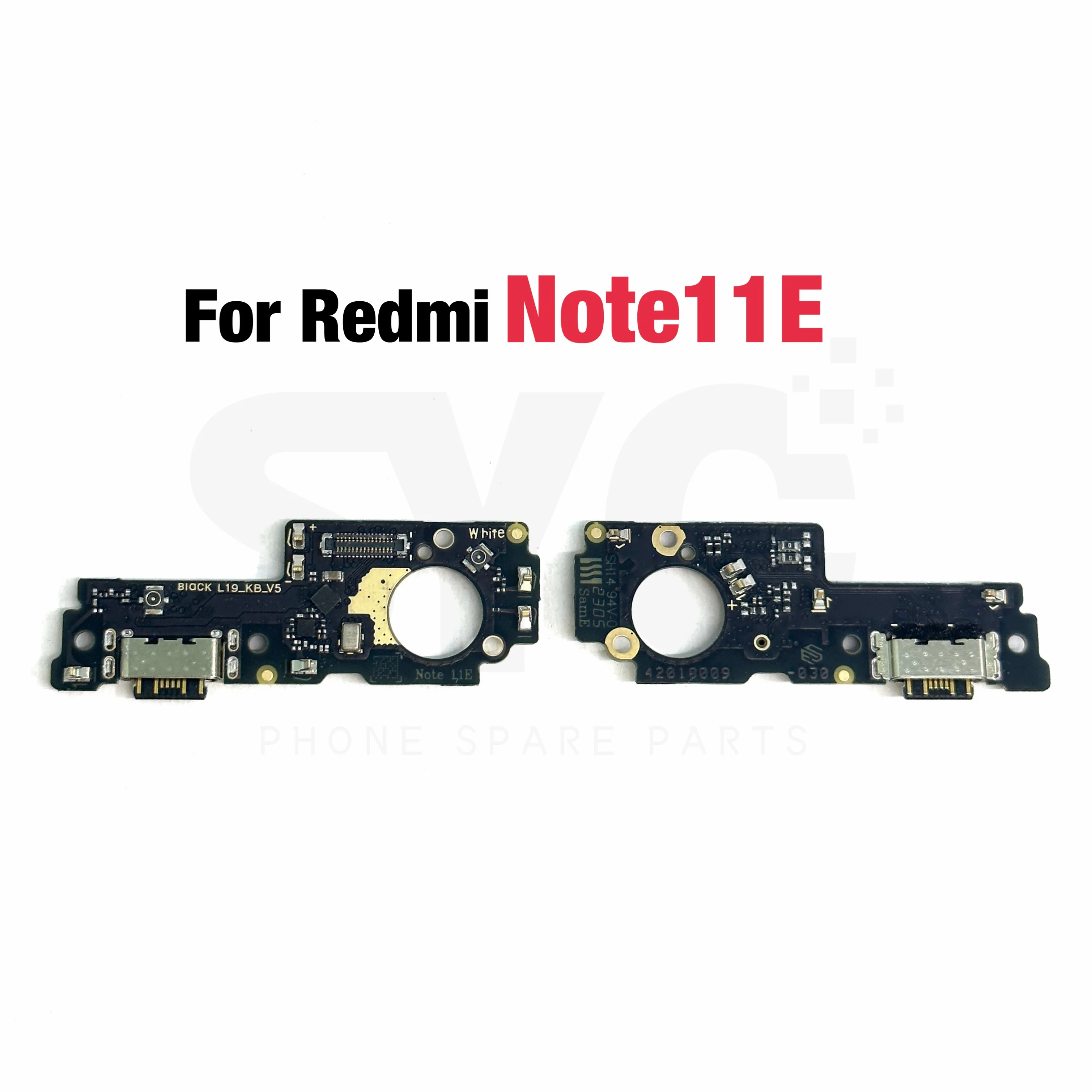 Good quality USB Charging Board Port Dock Charger Plug Connector Flex Cable For Xiaomi Redmi Note 11 11E 12 Pro 4G 5G With Micro