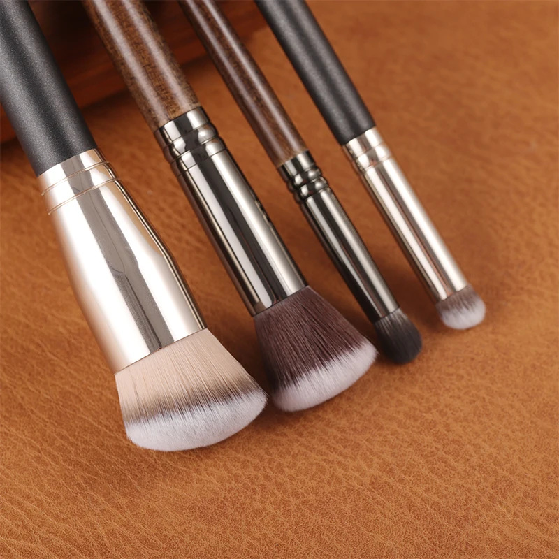 OVW Foundation Concealer Angled Shadow Contour Blush Powder Foundation Liquid Brush косметика Synthetic Face Make up Tool