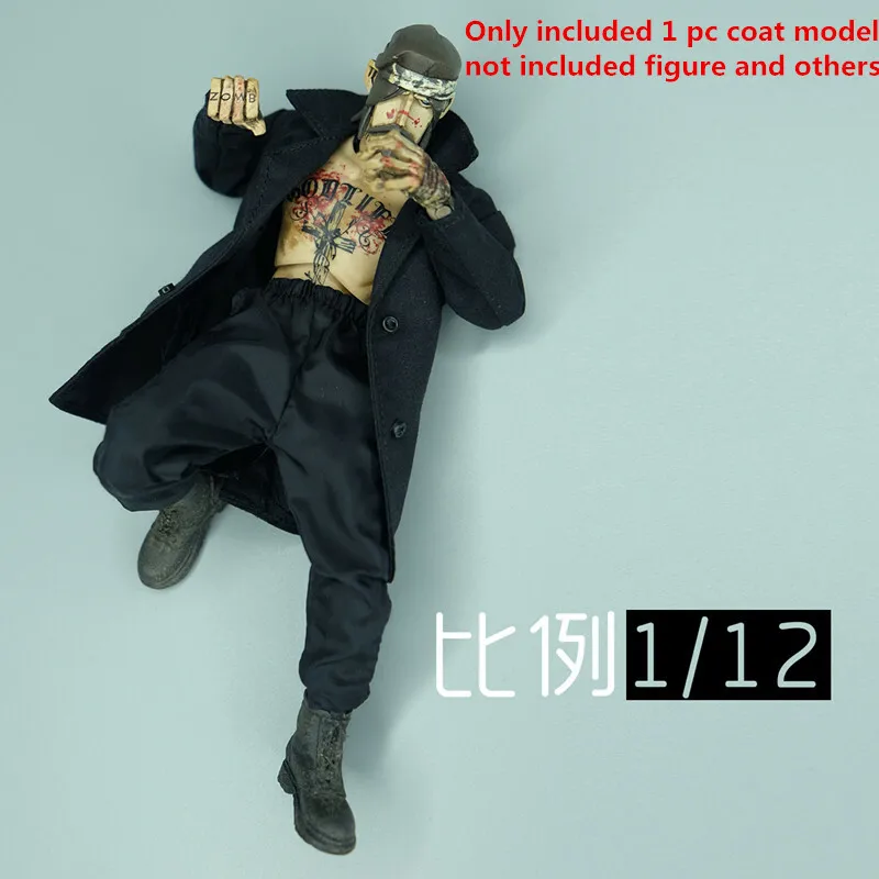

1/12 Scale Soldier 3ATOYS CROWTOYS Coat Model for 6" Figure Doll