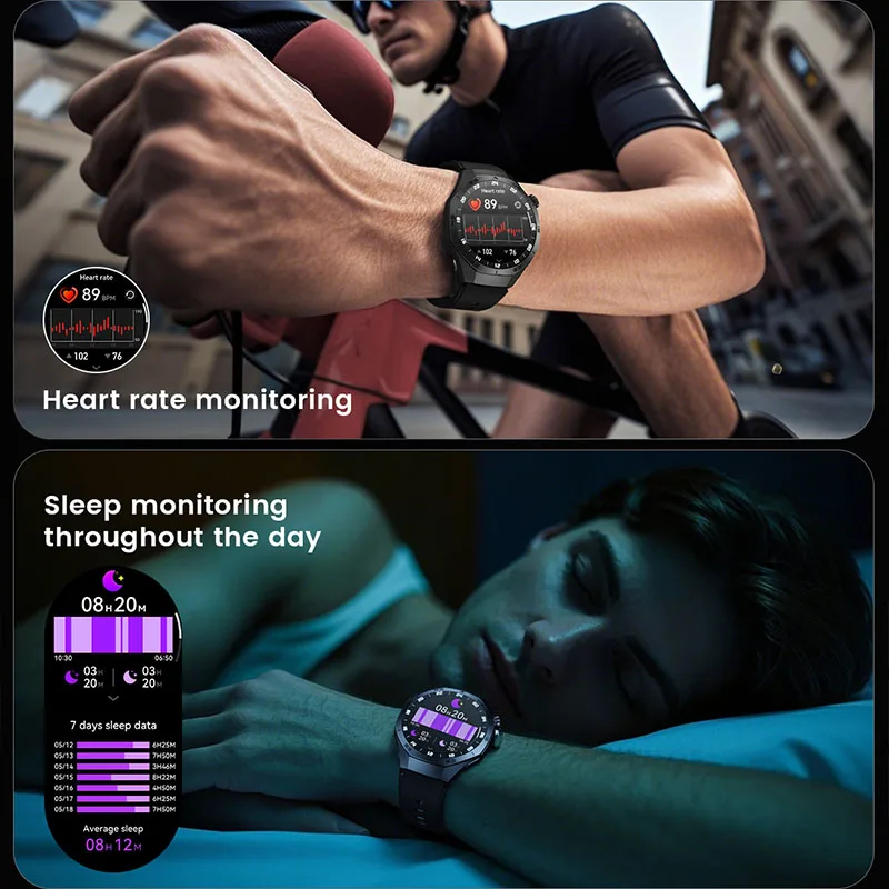 2025New WATCH 5 Pro ساعة ذكية للرجال NFC GPS المقتفي AMOLED HD شاشة معدل ضربات القلب بلوتوث دعوة الرياضة ساعة ذكية لنظام أندرويد ios