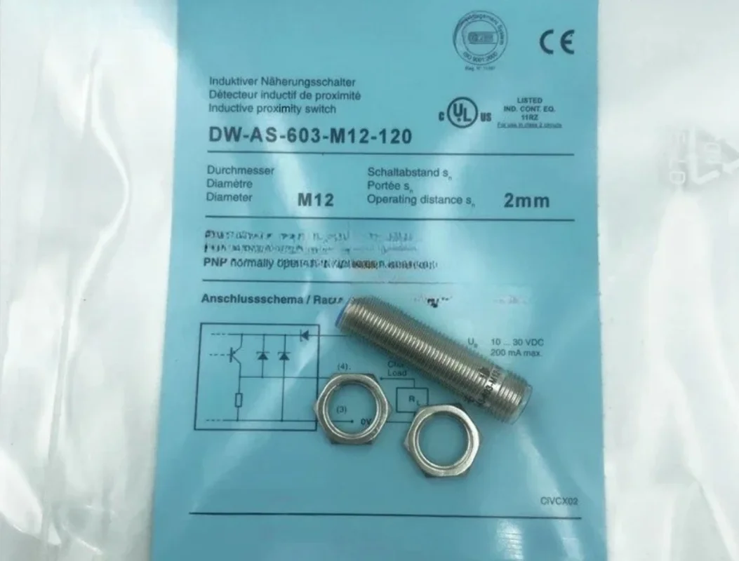 DW-AD-521-M12 DW-AS-621-M18-002 623 4-M30-120 M8-001Proximity switch