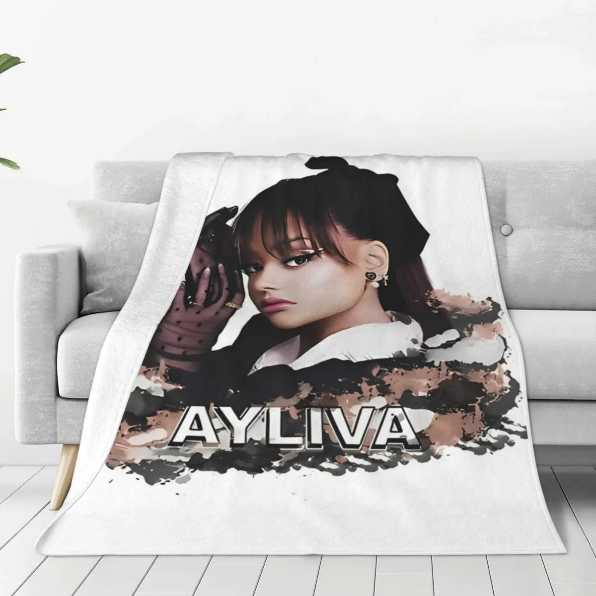 Ayliva In Liebe 2024 Blanket Music Tour Picnic Flannel Throw Blanket For Home Decor Super Soft Custom Quality Bedspread Gift