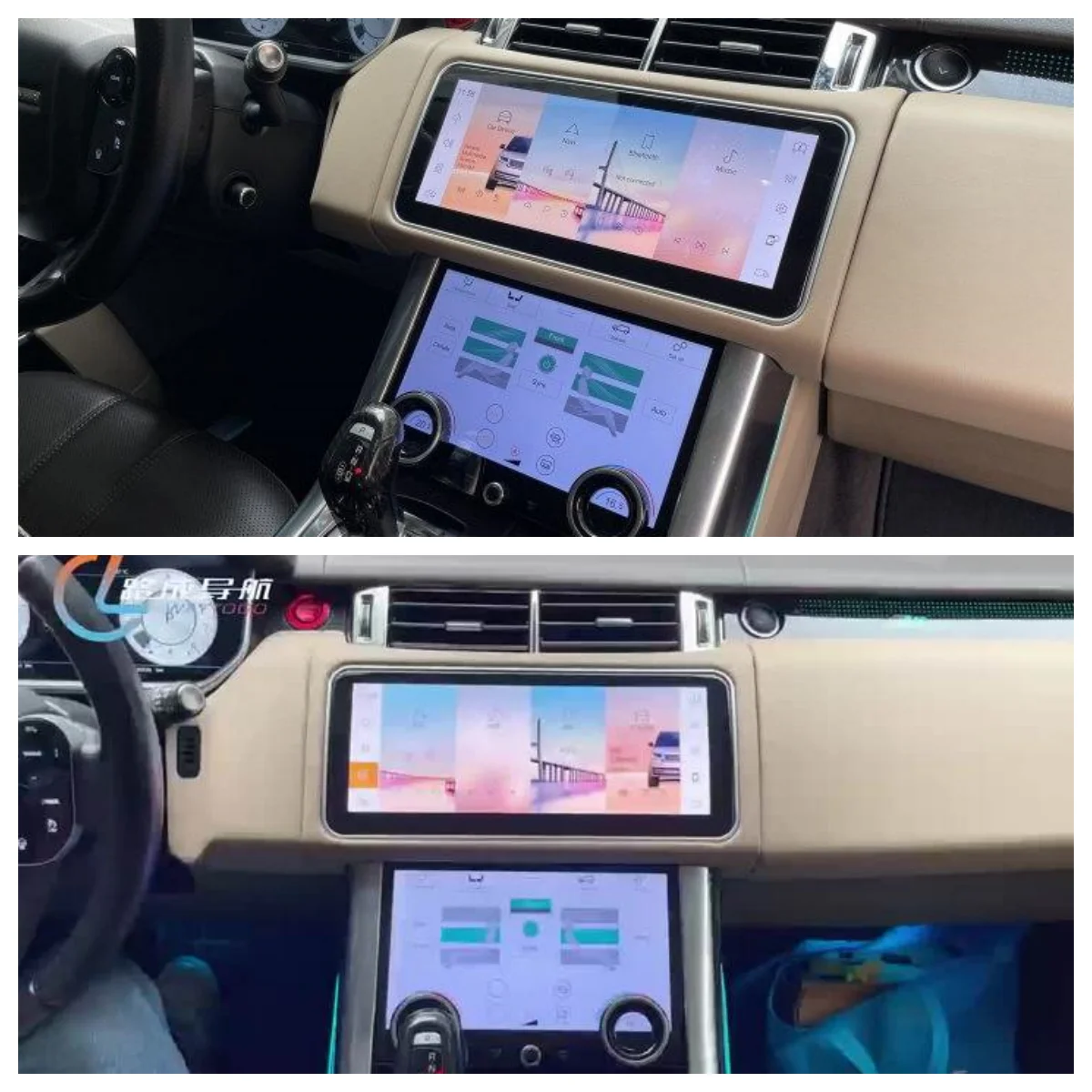 

For Range Rover Sport L494 2013-2017 Android 14 Multimedia Player Car Radio Wireless Carplay Android Auto Original Car OEM Menu