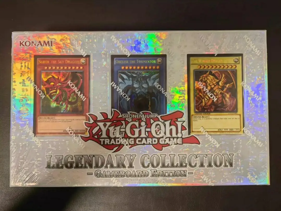 Mistrz Yugioh Duel Monsters legendarną kolekcję edycja angielska TCG LC01 zapieczętowany Booster Box