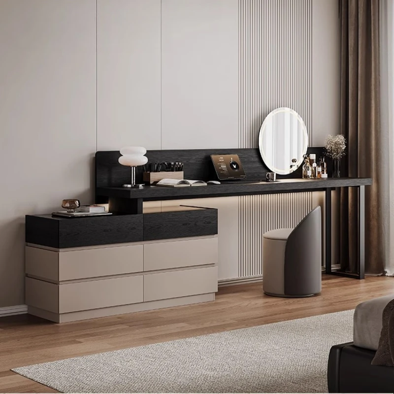 

Minimalist Drawers Dressing Table Seat Cabinet Comfortable Headdresses Toiletries Living Room Tocador Maquillaje Home Furniture