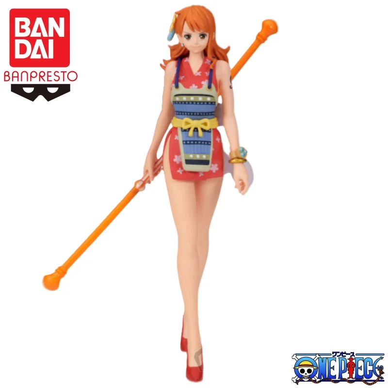 

In Stock Bandai Original Banpresto One Piece Nami Action Figure Model Doll Brand New Boxed Anime Characters Toys Model Garage