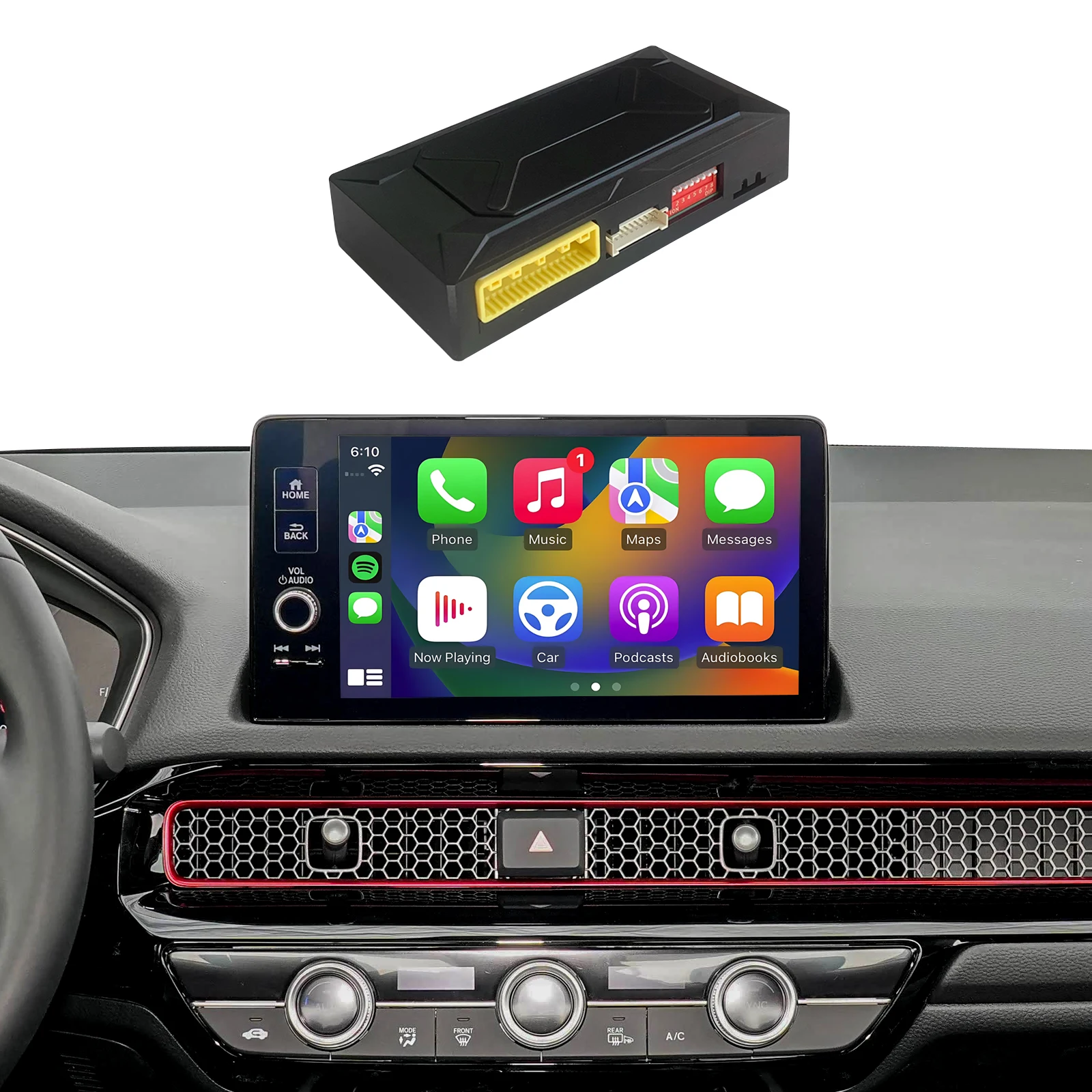 

Беспроводной CarPlay и Android Auto для HONDA Civic CRV, HRV, ZRV, Breeze, Avanvier, Elysion 2022-2026, только для китайской версии