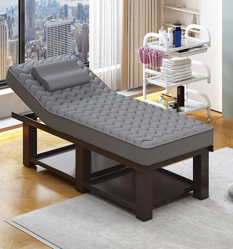 Cama De Massagem De Látex Para Salão De Beleza, Cama De Massagem Com Buracos, Criação De Mídia, Medicina Tradicional Chinesa