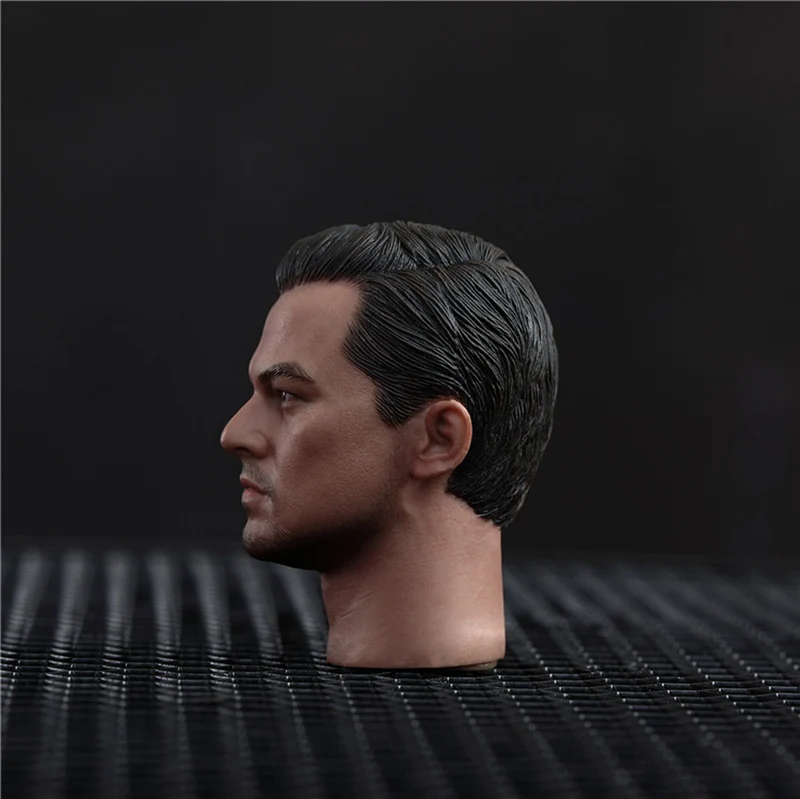 1/6 Scale Action Figure Doll Accessories Leonardo DiCaprio Head Sculpt For 12