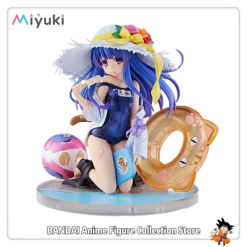 

In Stock Original Miyuki Higurashi No Naku Koro Ni Graduation Furude Rika Scale 1/7 Models Toys Figures Collection