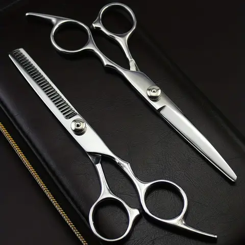 All-Purpose Hair Cutting Scissors, Durable Stainless Steel, Plastic Safety Guard,Customizable Tightness, Comfort Fit for Fingers