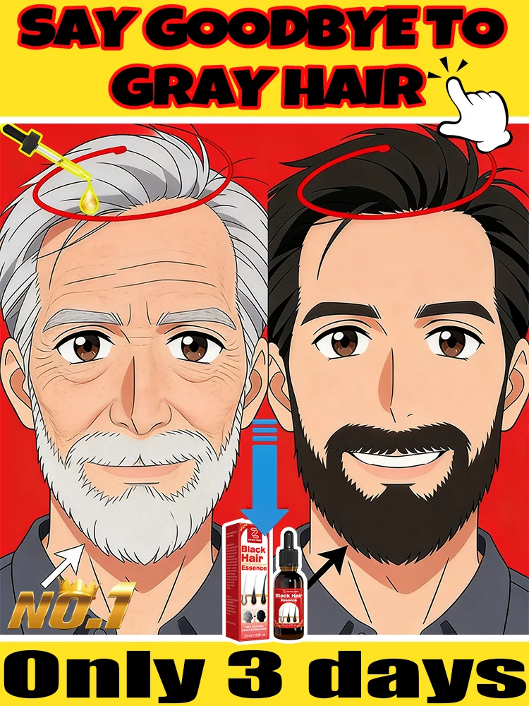 

Sᴀʏ ɢᴏᴏᴅʙʏᴇ ᴛᴏ ɢʀᴀʏ ʜᴀɪʀ ᴀɴᴅ ʀᴇɢᴀɪɴ your natural black hair.