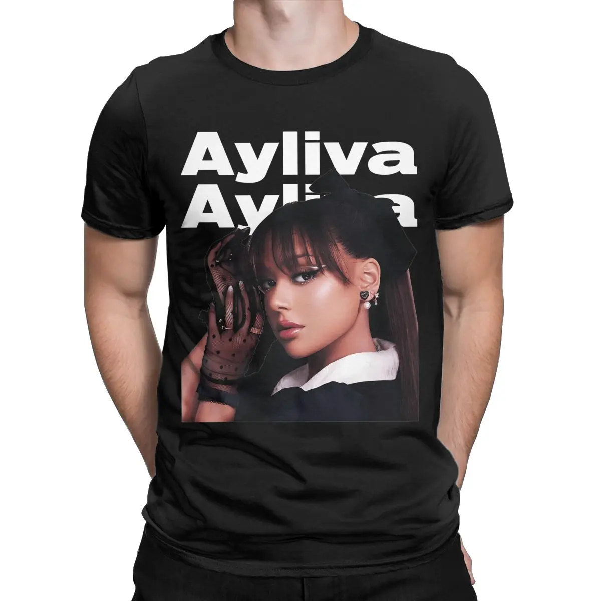 Summer Men Women Ayliva Cool Singer Tour 2024 T Shirt Apparel Hip Hop Pure Cotton T-shirt Clothes Funny Tee Shirt