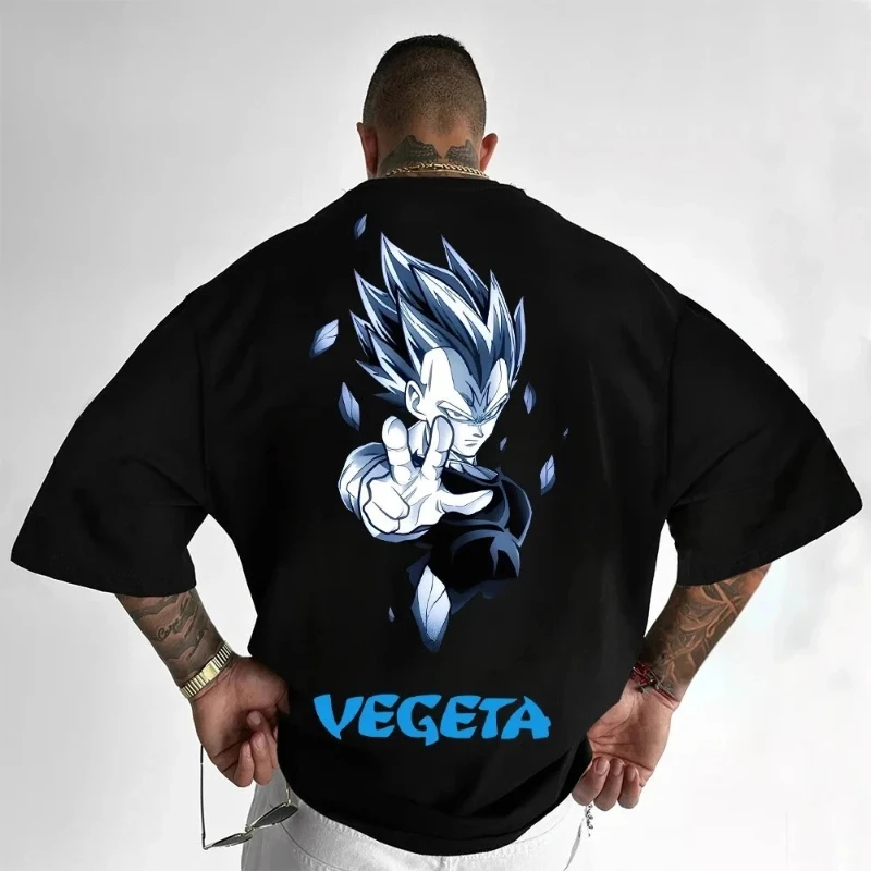 

Anime Manga Sports T-shirt Men's Pure Cotton T-shirt Summer New Y2K Men's and Women's Oversized Fashionable Couple Clothing