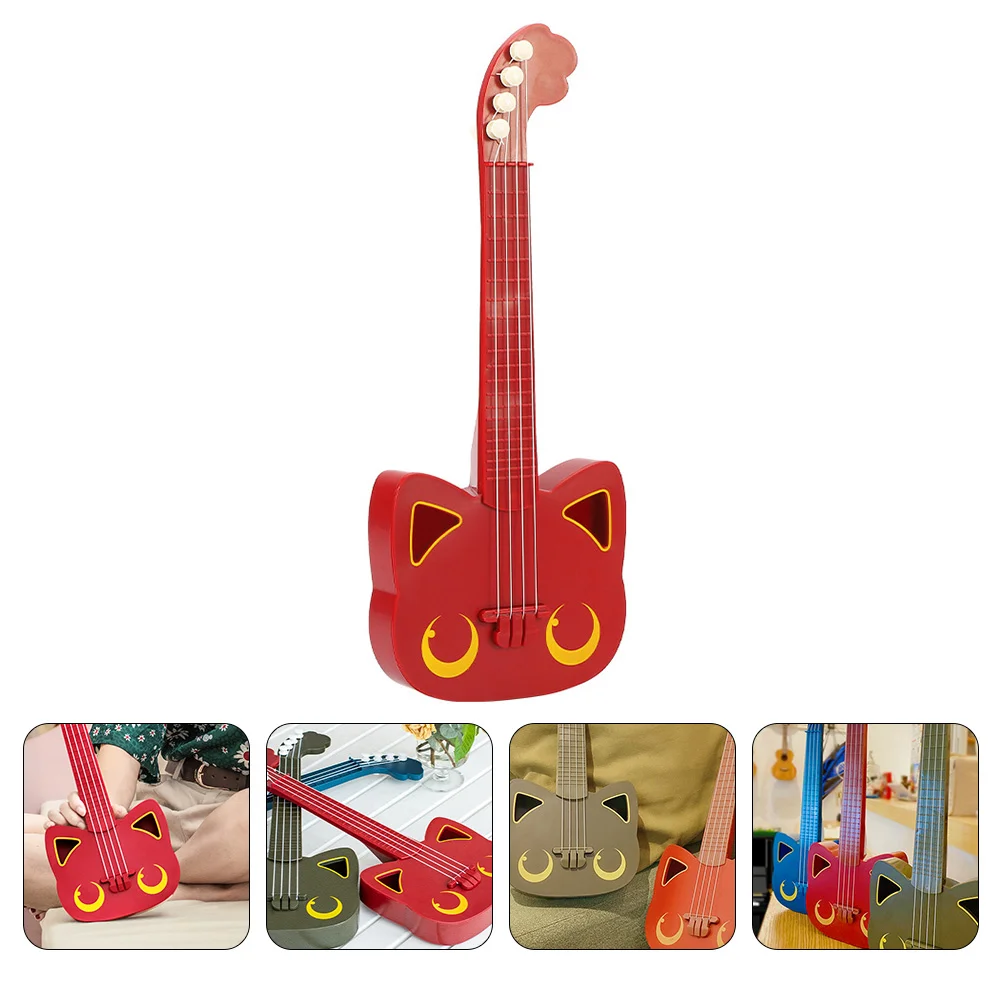 Simulation Ukulele Kid Toy Child Funny Simulated Guitar Musical Instrument Plaything Cartoon for Children Instruments