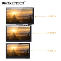 BIGTREETECH BTT PITFT50 TFT43 TFT70 DSI pantalla táctil capacitiva Raspberry Pi pantalla LCD piezas de impresora 3D para placa Octopus Pro