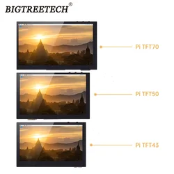 BIGTREETECH BTT PITFT50 TFT43 TFT70 DSI Capacitive Touch Screen Raspberry Pi LCD Display 3D Printer Parts For Octopus Pro Board