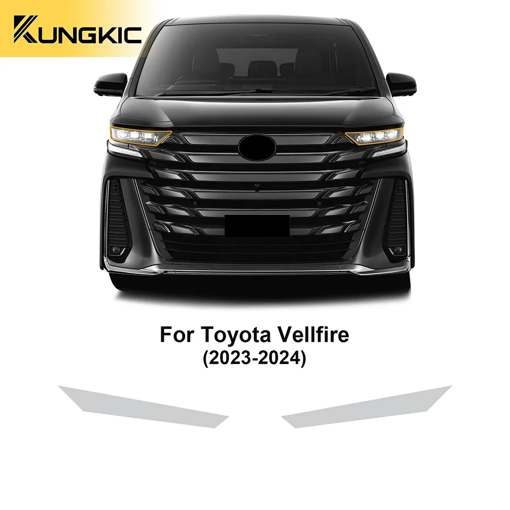 

TPU for Toyota Vellfire 2023 2024 Car Headlight Rearview B C Pillars Film Paint Protection Pre-cut Transparent Anti-scratch PPF