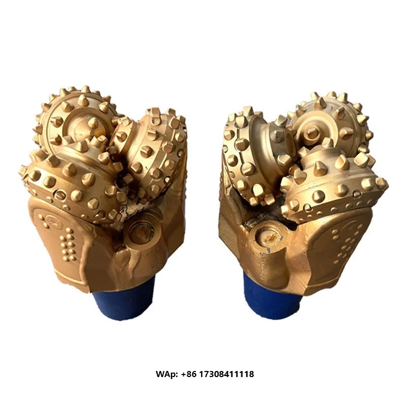 XINWANLI 315mm Toothed Tricone Carbide Drill Bit for Water Well & Geothermal Drilling 360 Angle 500m Depth