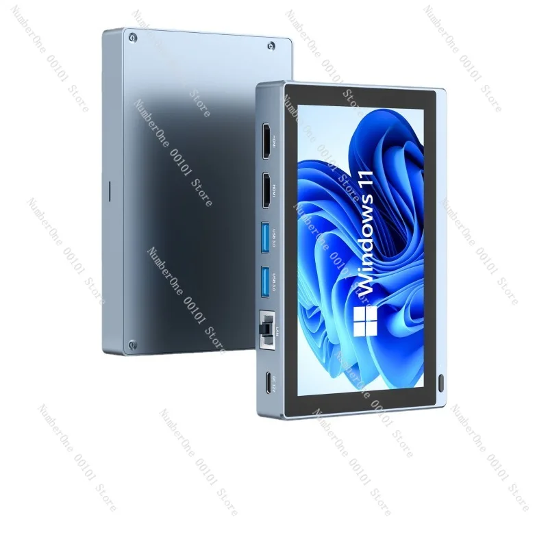 Industrial Automation 8 Inch Mini PC Pocket Tablet Computer Metal Rugged Touch Panel IPC Compact Embedded Control System