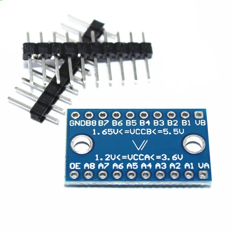3.3V 5V TXS0108E 8-channels bidirectional voltage converter 8 channel level conversion module
