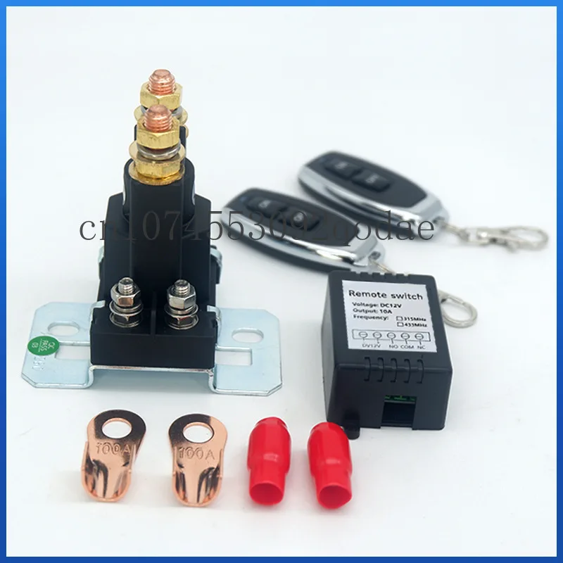 Car Battery Remote Control Main Switch Relay 12v500A Anti Leakage and Power-off Switch High Current