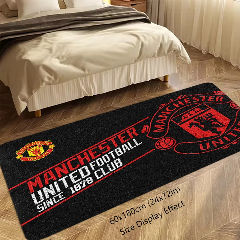 Alfombra antideslizante para pies, alfombra para entrada, pasillo, tiradores unidos en U, cocina, alfombras absorbidas con agua, alfombrillas para mesita de noche, decoración del hogar