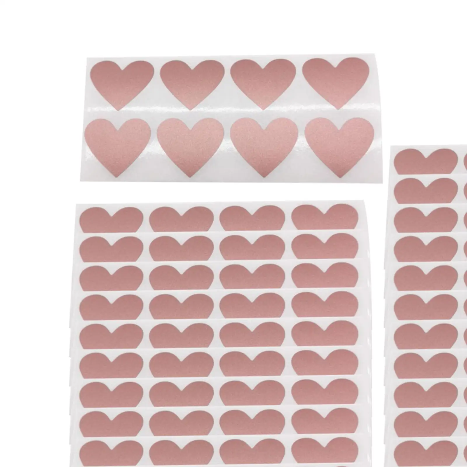 300 Pack Heart Scratch Off Stickers Self Sticky Scratch Card Stickers for Baby Shower Party Favor Wedding Gift Gender Reveal