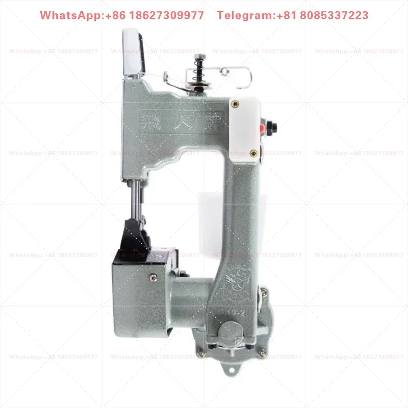 GK9-2 0728 Portable Industrial Woven Bag Sealing Sack Closer 220V 130W 12000RPM Heavy Duty Electric Sewing Machine