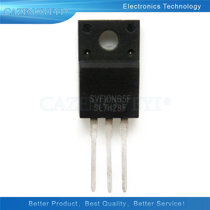 5 teile/los svf10n65f svf10n65 10a 650v TO-220F auf Lager