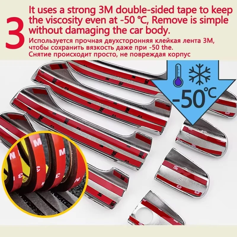 Door Handle Cover for BYD Fangchengbao/Leopard5/DenzaB5 - Image 3