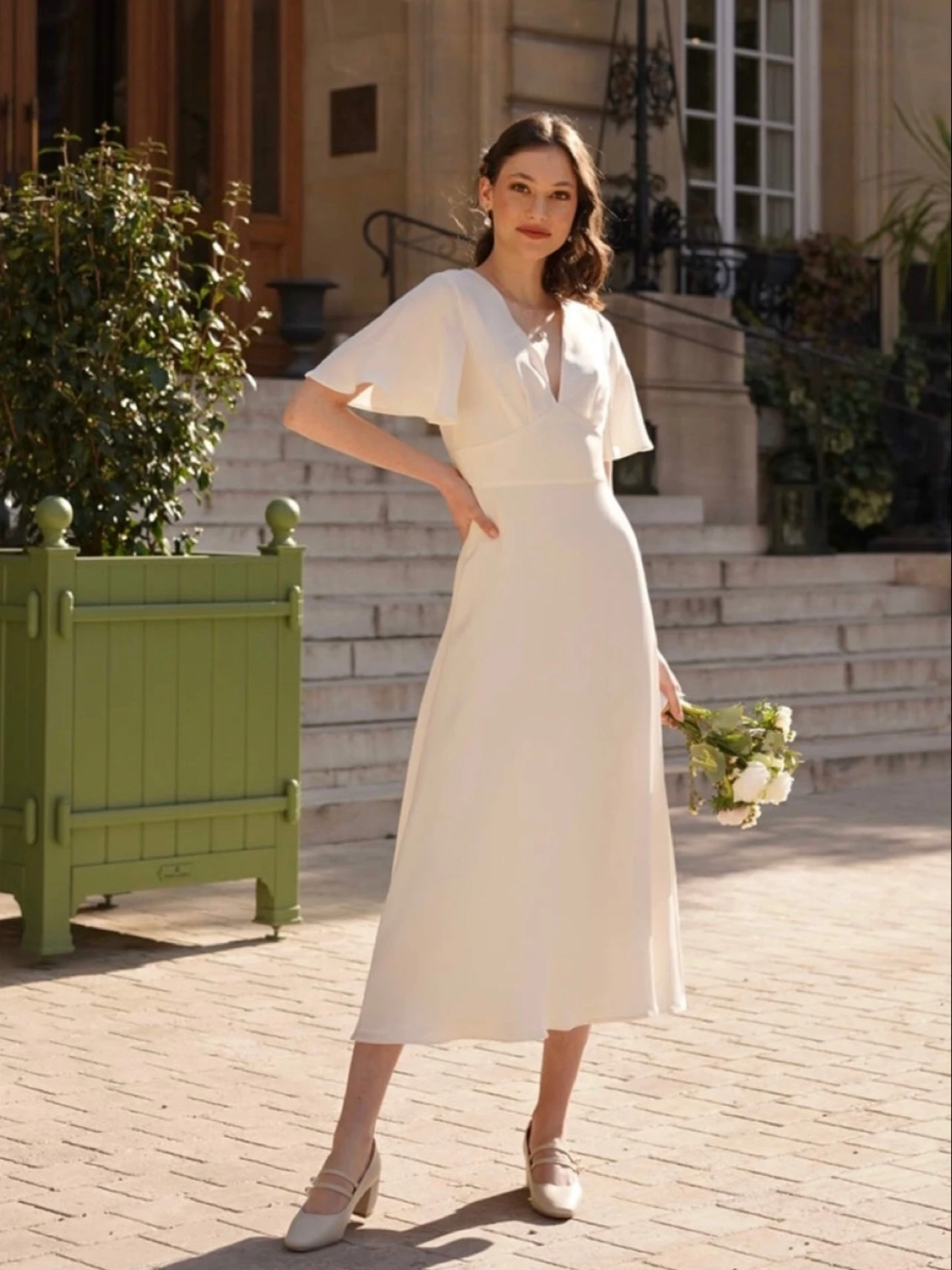 

Роскошная белая шелковая юбка макси с высокой талией, элегантная, женственная, для офиса, летняя, без рукавов