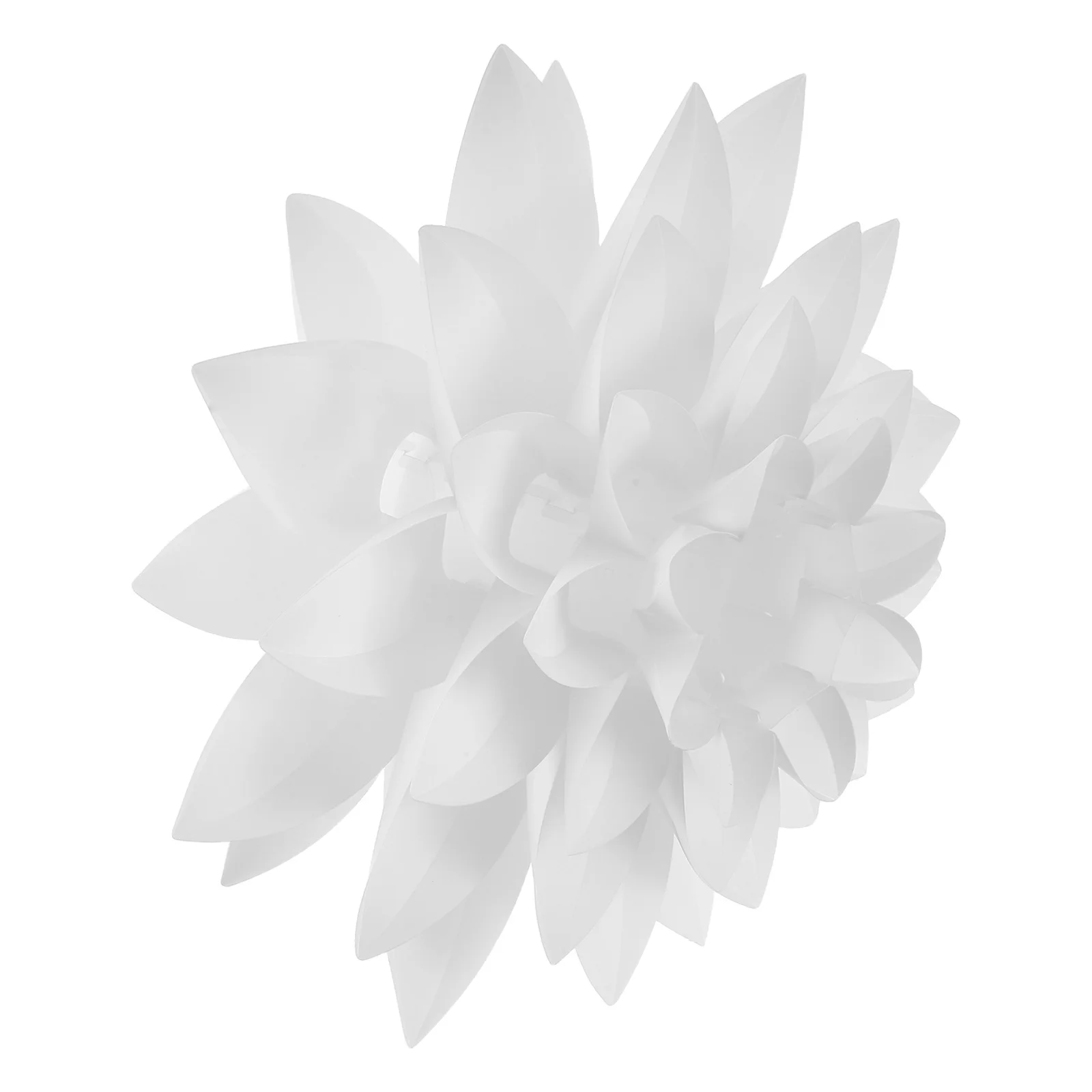 

Lotus Lamp Shade Pp Diy Puzzle Light For Living Room Bedroom Office Garden Ambient Lighting Pendant Ceiling Fixture White