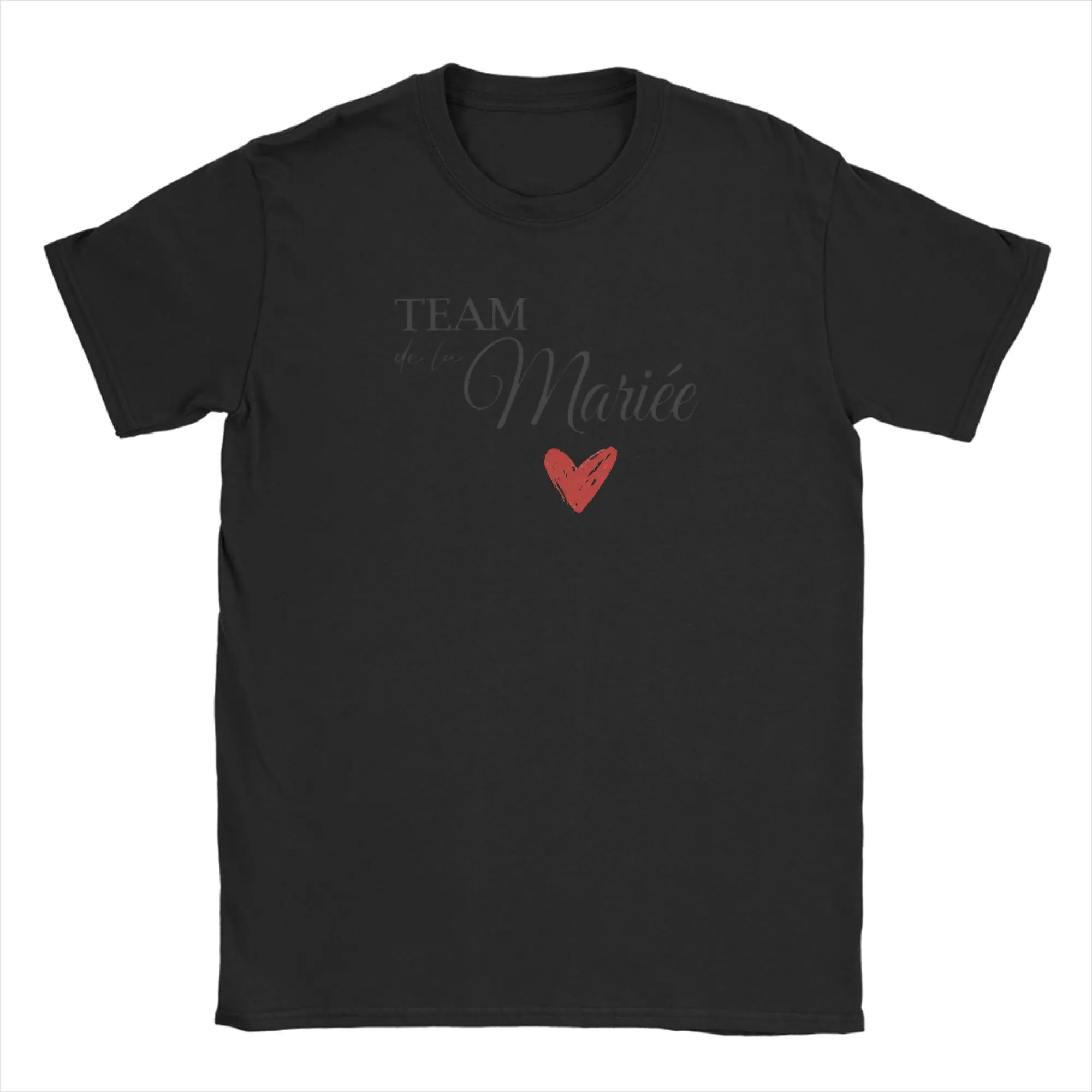 French Evg Team Future Groom Squad T-Shirt Summer  100% Cotton T Shirts For Adult Hip Hop Casual Tshirt Short-Sleeve Retro Tees
