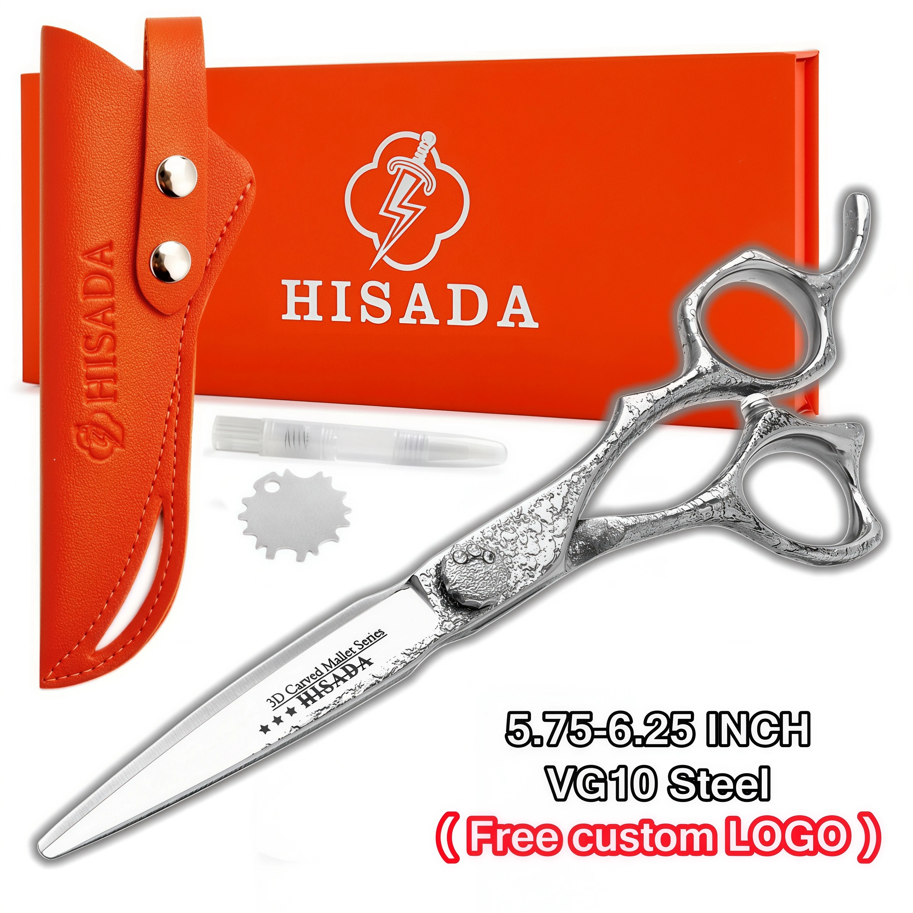 

Новые парикмахерские ножницы, японские ножницы ручной работы из стали VG10, ножницы для волос 6,2/6,5 дюймов, профессиональные инструменты для парикмахеров.