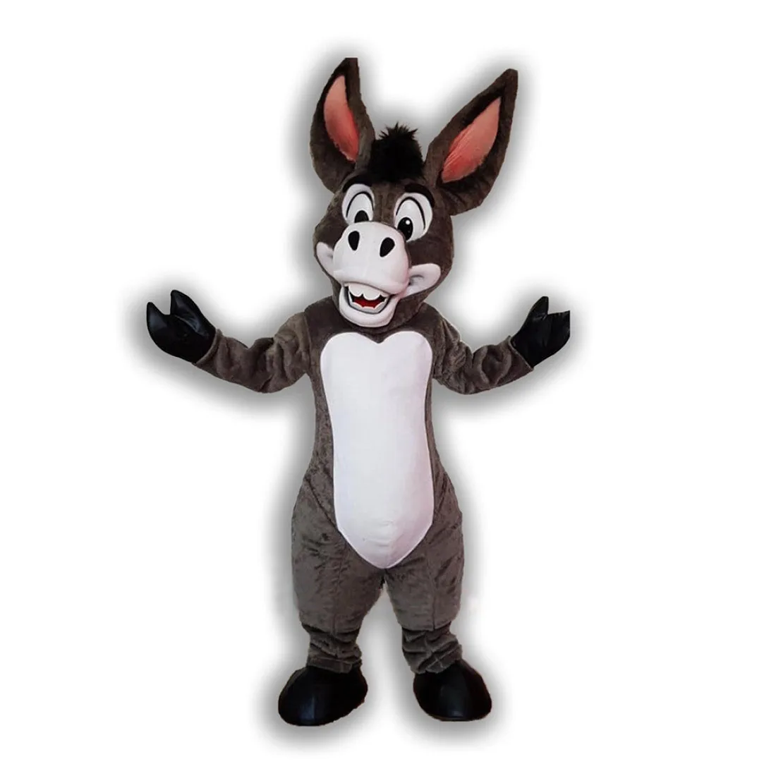 

Donkey-Mascot-Costume-Donkey-Costume New Custom Farm Animal Theme Cartoon Anime Fancy Dress Kits for Holiday Party Carnival
