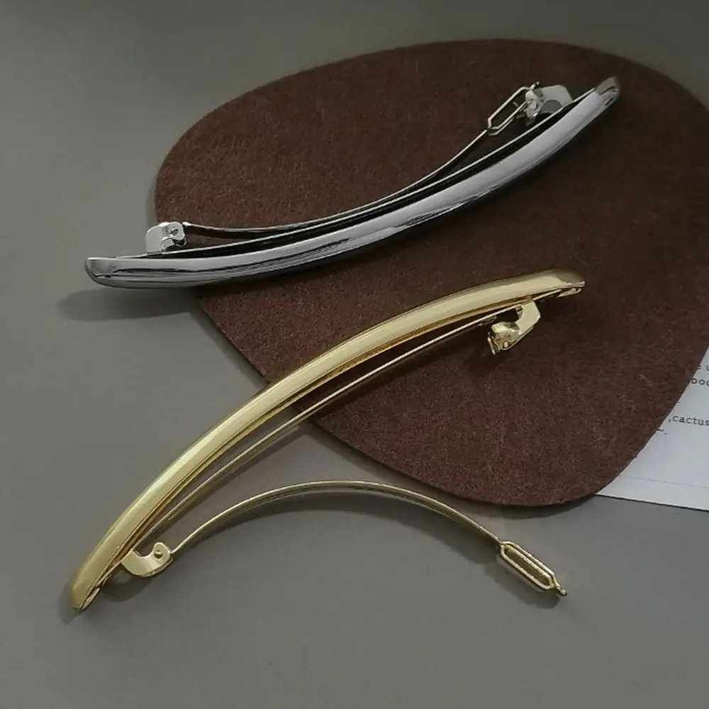 

Боковой зажим, горизонтальный зажим для волос, пружинный зажим, простая заколка для волос, нерегулярная одежда для волос в корейском стиле, женские аксессуары для волос