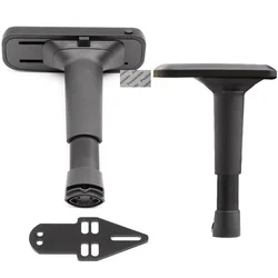 1Pair Gaming Chair 4 Dimesions Adjustment T Arm Handrest Replacement