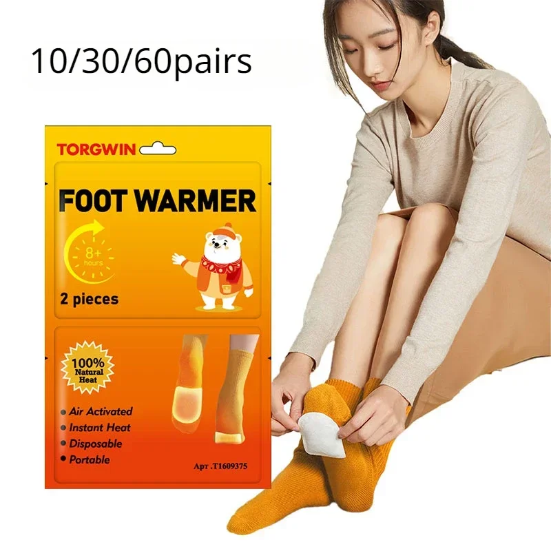 Insole Foot Heat Warmers Multifunctional Hand Toe Warmer Adhesive Heat Pack Palace Warming Stickers Patch Heating Pad for Cramps