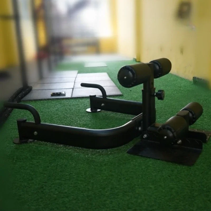 Máquina para ponerse en cuclillas, equipo de entrenamiento muscular de piernas, flexión de pantorrilla y máquina de pierna con gancho de extensión, equipo auxiliar de patada inversa