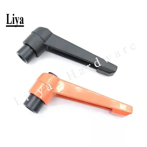 1pcs M4 M5 M6 M8 M10 M12 M16 Adjustable Handle Lever Clamping Handles Female Thread Metal Knob Nut Machinery Tools
