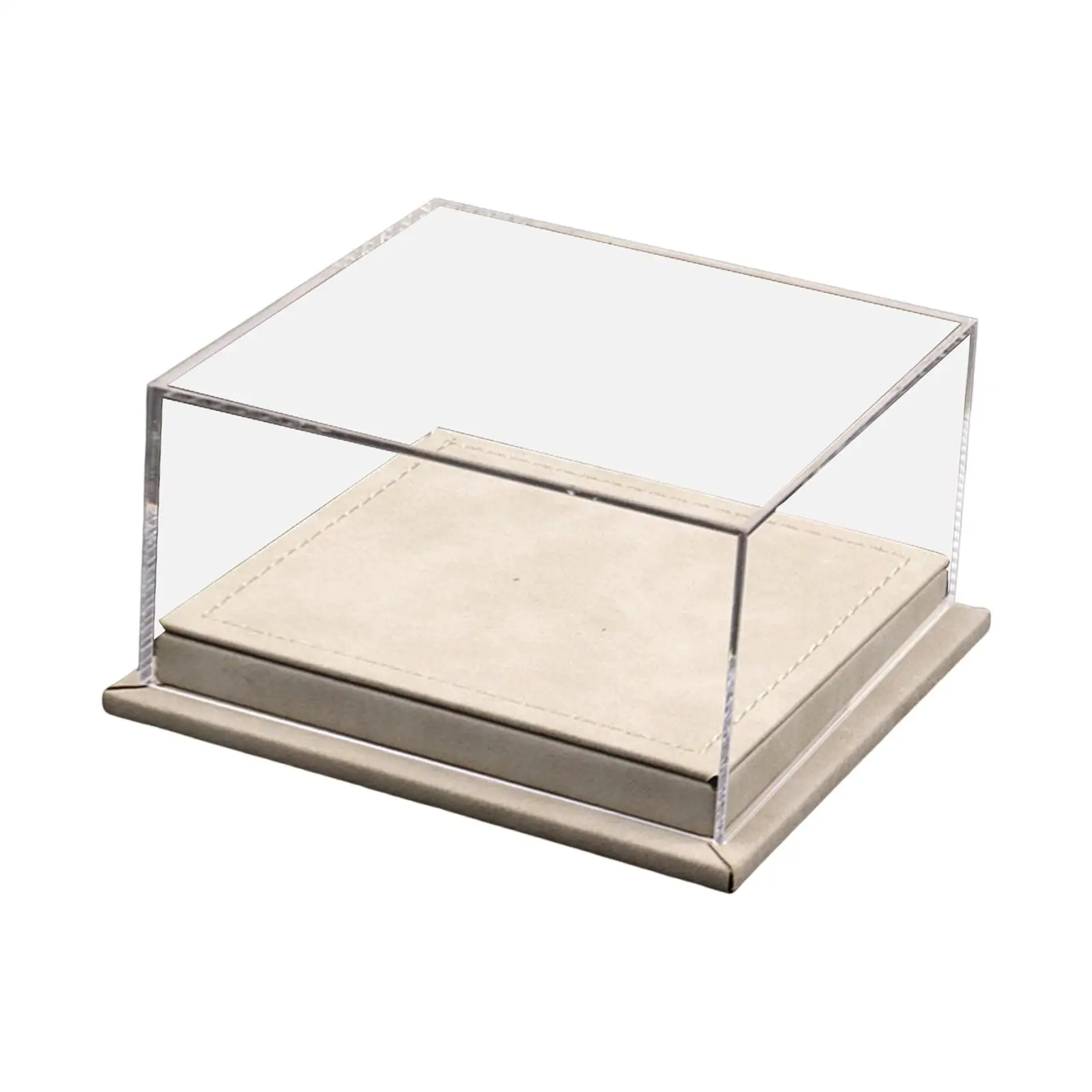 1: 64 Scale Toy Cars Display Box Clear Acrylic Lid Lightweight Vehicle Model