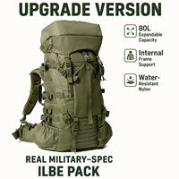 Upgraded ILBE Main Pack with Laser-Cut MOLLE – Ranger Green | Tactical Military Rucksack