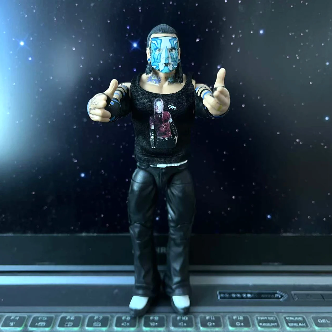 WWE AEW WWE Raew Jeff Hardy figura de acción figura de lucha colección de exhibición regalo del Festival
