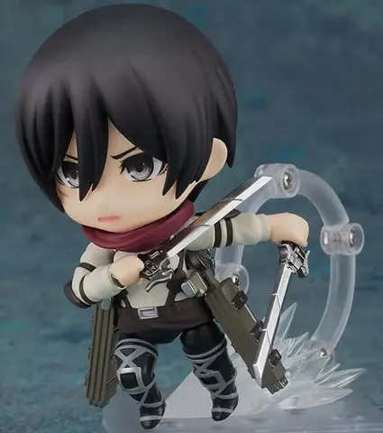 2023 10cm Attack on Titan Mikasa Ackerman 2001# The Final Season Anime Action Figure Toys Doll Collection Christmas Gift