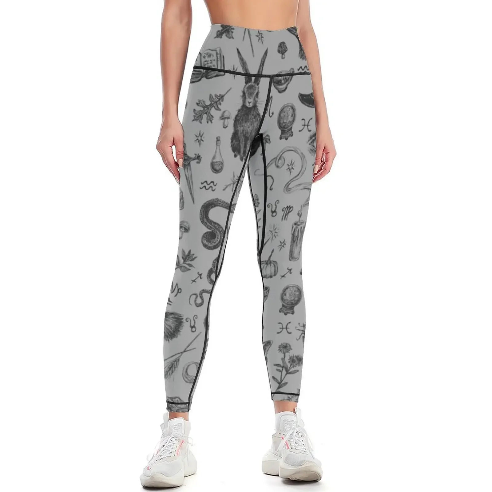 

Salem Witch Leggings gym's clothing sportswear for gym sports for legging pants raises butt Womens Leggings